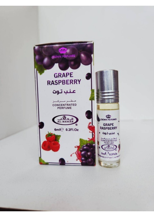 Al Rehab Grape raspberry 6ml.