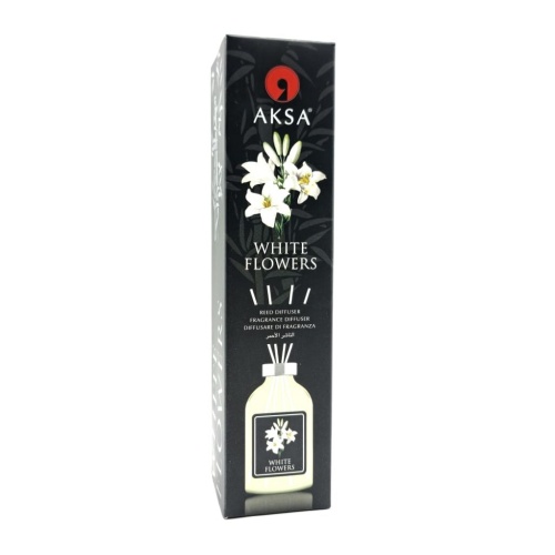 Диффузор для дома Aksa White Flowers Белые цветы 100мл
