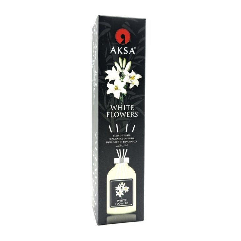 Диффузор для дома Aksa White Flowers Белые цветы 100мл