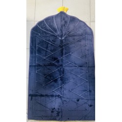 Ковер с ортопедической мочалкой Фиолетовый