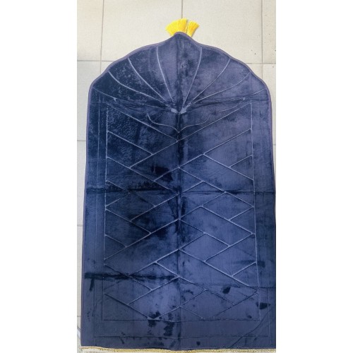 Ковер с ортопедической мочалкой Фиолетовый