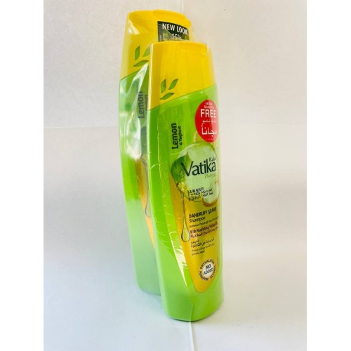 Dabur Vatika Lemon Шампунь против перхоти 400+200мл Ватика