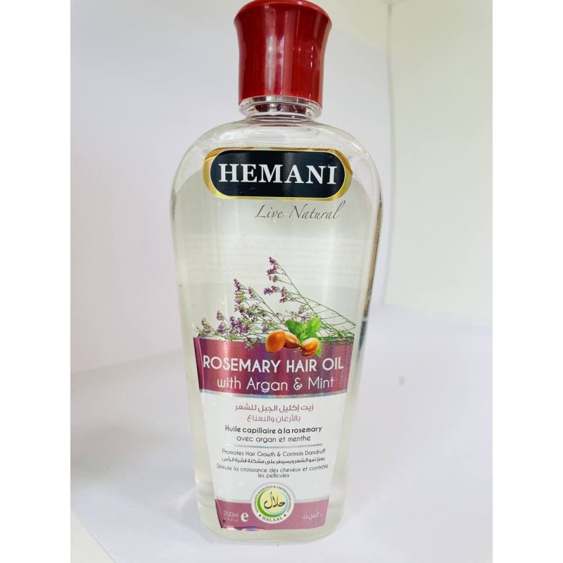 Hemani Масло для волос Rosemary 200мл