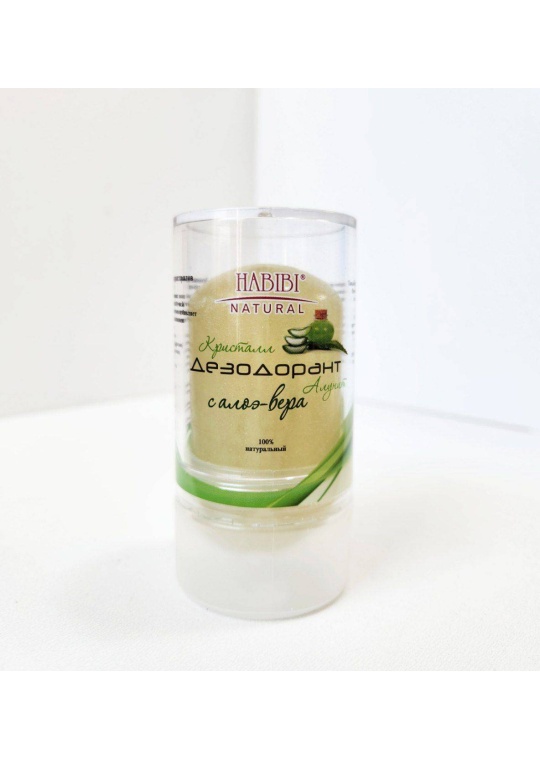 Habibi Natural дезодорант Кристал алое вера 120г
