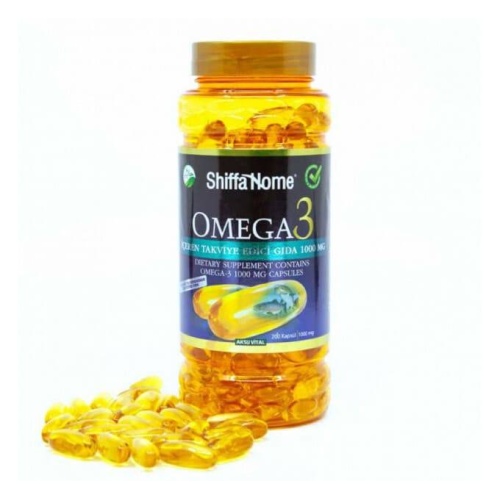 Омега 3 в капсулах Shiffa Home Omega 3 1000 mg. 200 capsul